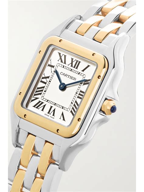 panthere de cartier watch gold|cartier panthere watch price new.